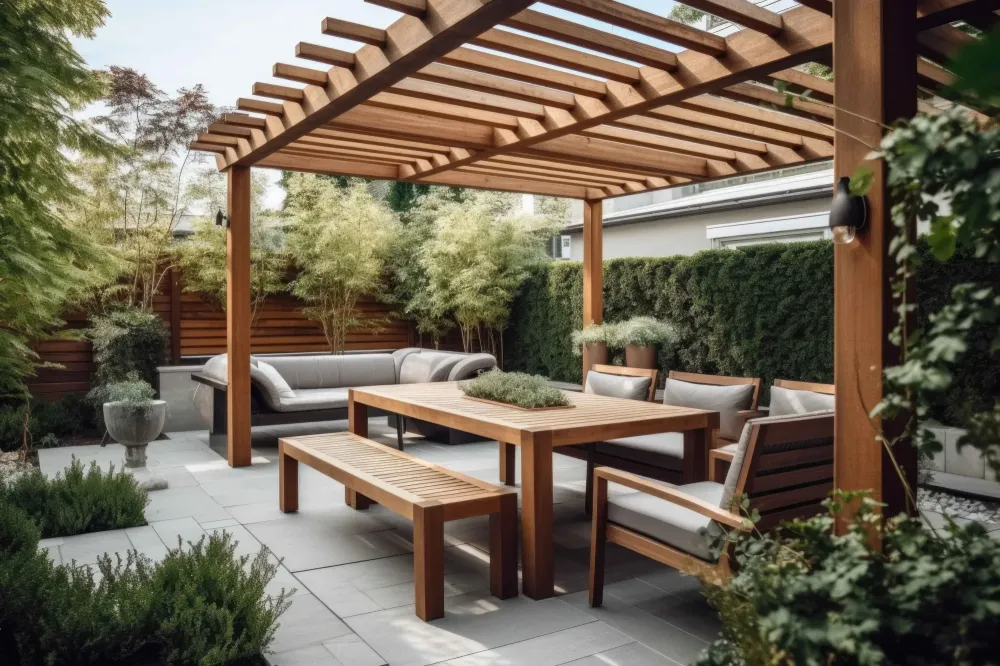 Pergolas près de Roquefort-les-Pins